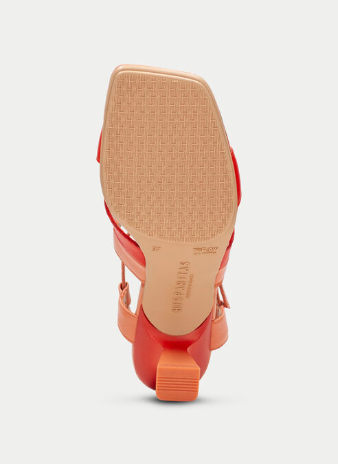 sandalias tacón danielle corail-scarlet