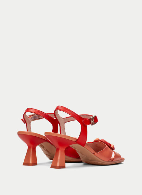 sandalias tacón danielle corail-scarlet