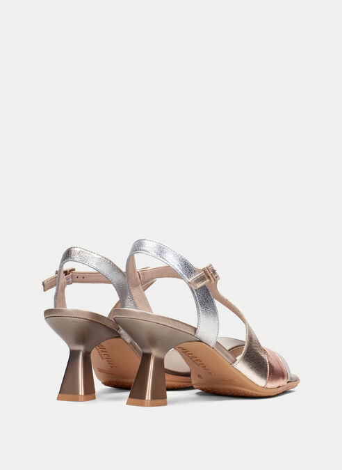 sandalias tacón danielle metals