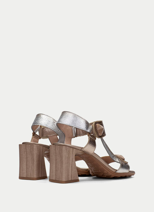 sandalias tacón miami metals
