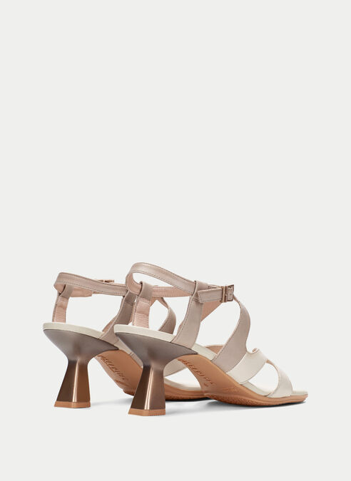 sandalias tacón danielle taupe-latte