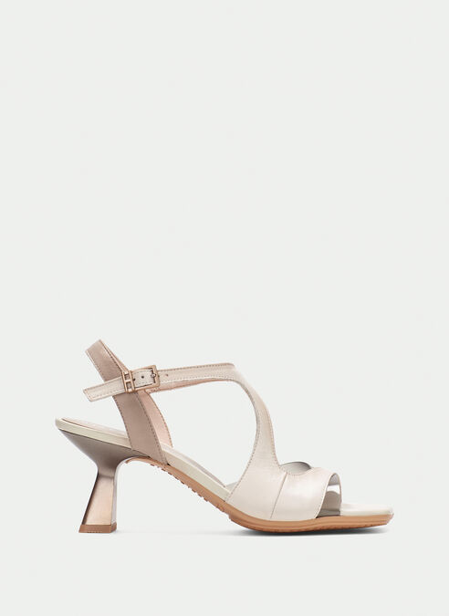 sandalias tacón danielle taupe-latte