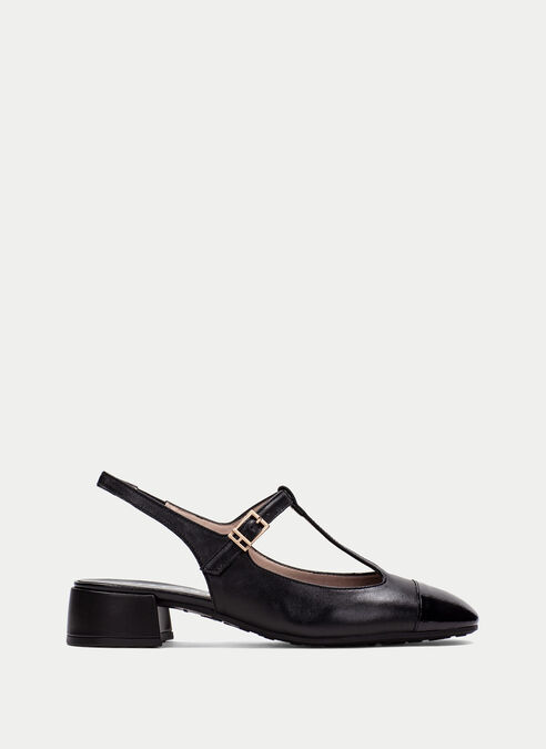 t-strap oporto black