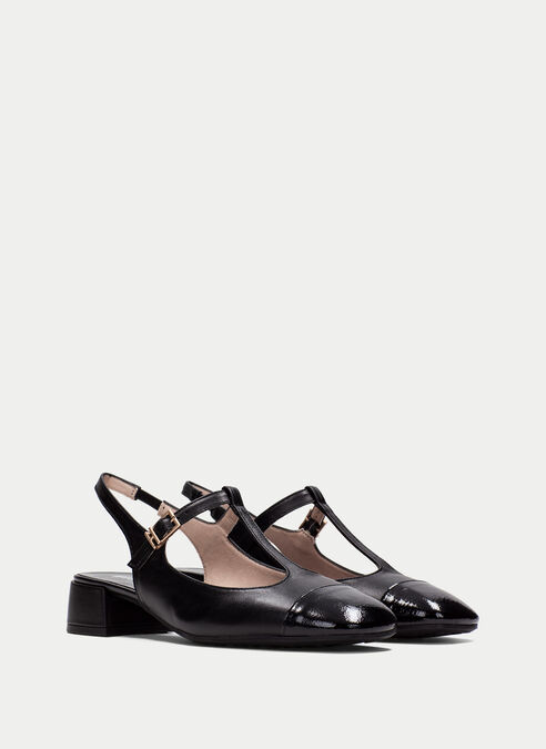 t-strap oporto black