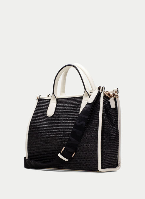 tote  noir-blanche