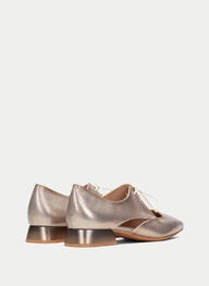 outlet flache-schuhe dali champagne - hispanitas