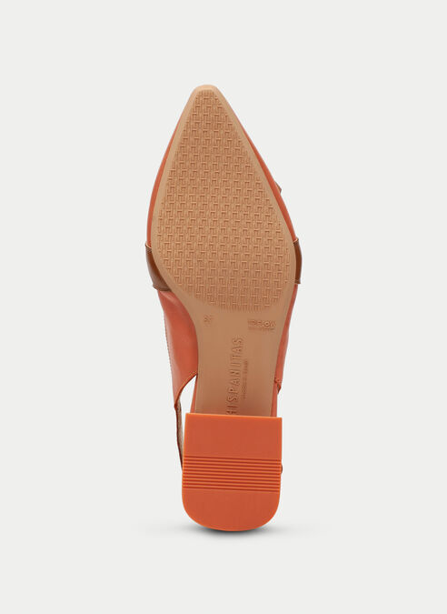 zapatos planos dali cuir-corail
