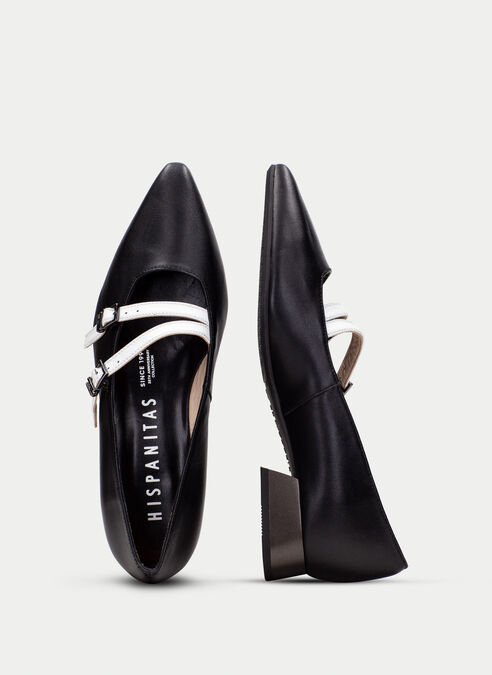 zapatos planos dali noir