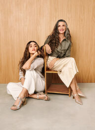 outlet absatzschuhe nova champagne - hispanitas