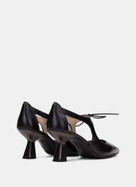 outlet absatzschuhe nova schwarz - hispanitas