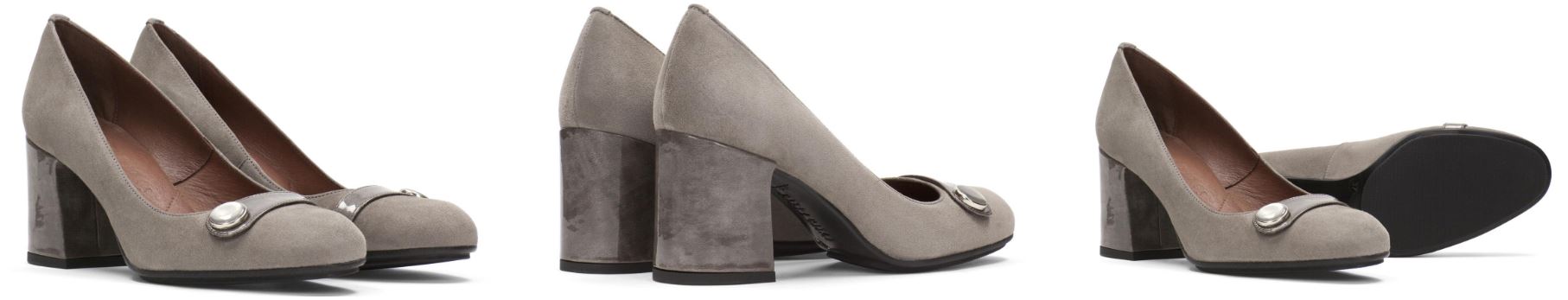 zapato tacon vison