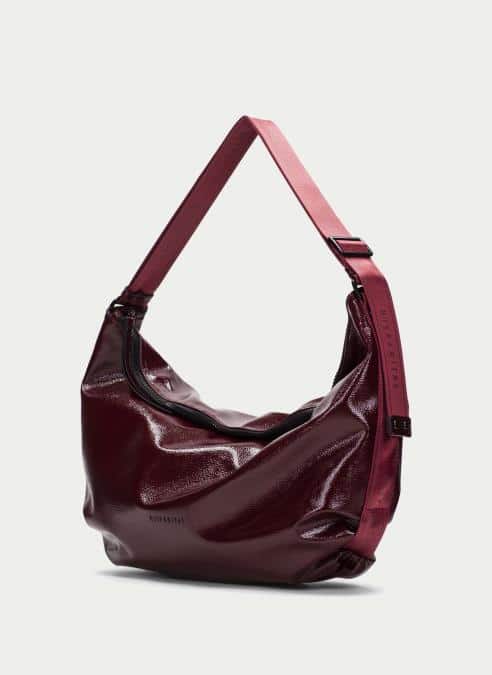 bolso hobo rojo