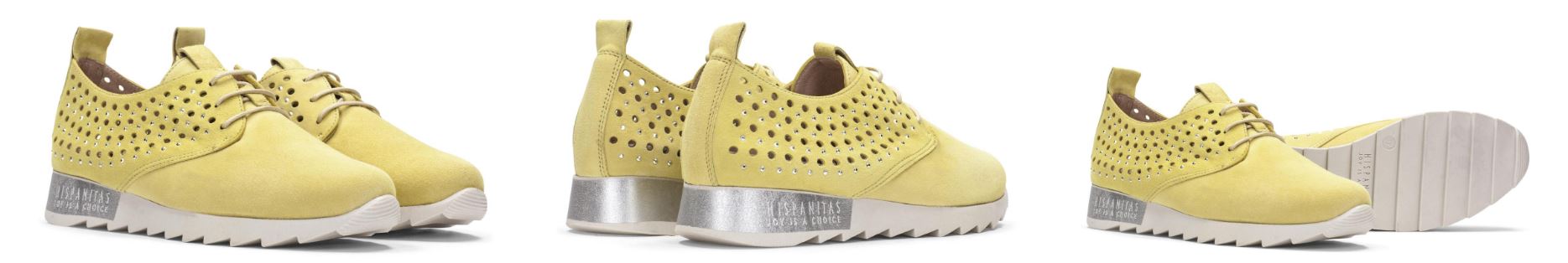 sneaker ante amarillo