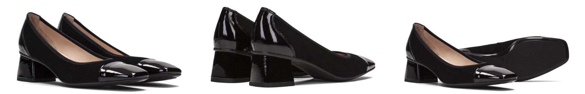 zapato tacon negro