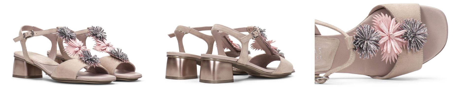 sandalia tacon ante nude