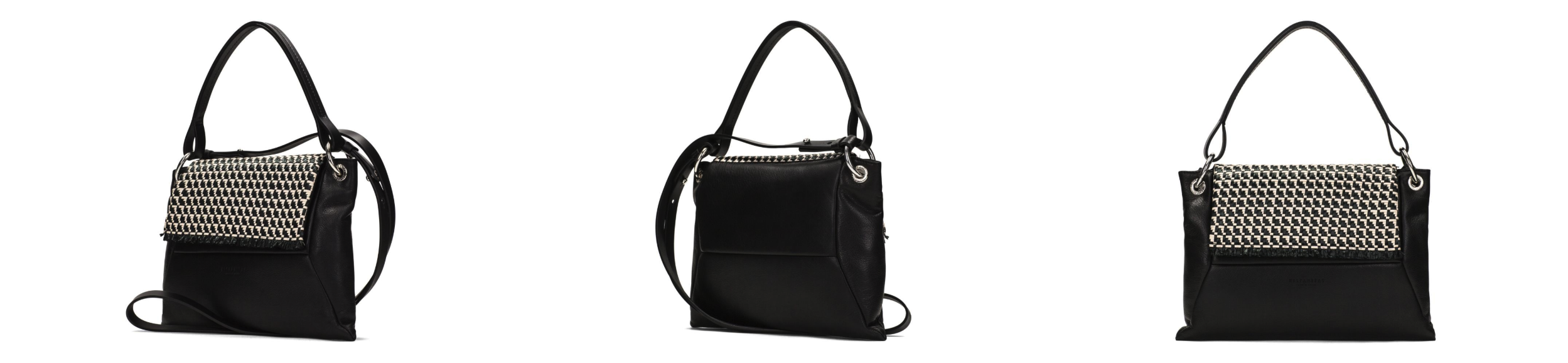 bolso rafia negro