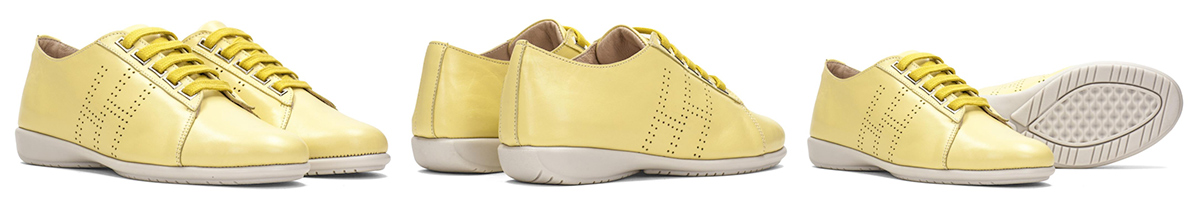sneaker amarillo
