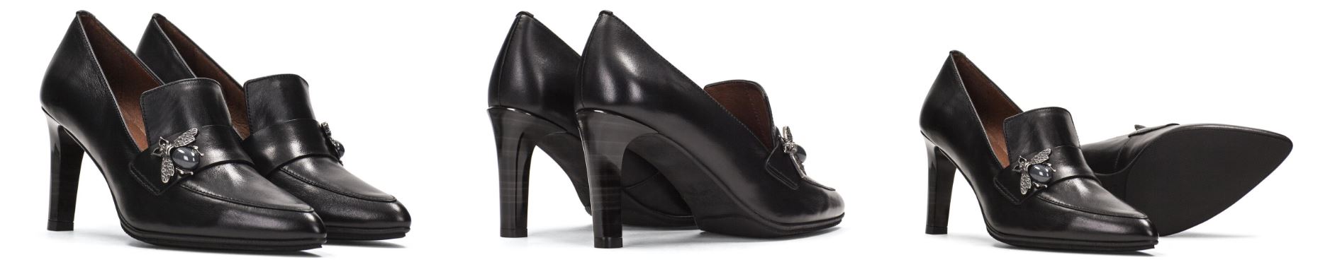 mocasín negro