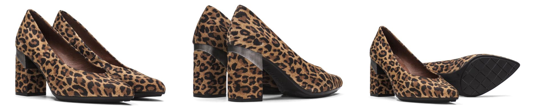 zapato tacón leopardo