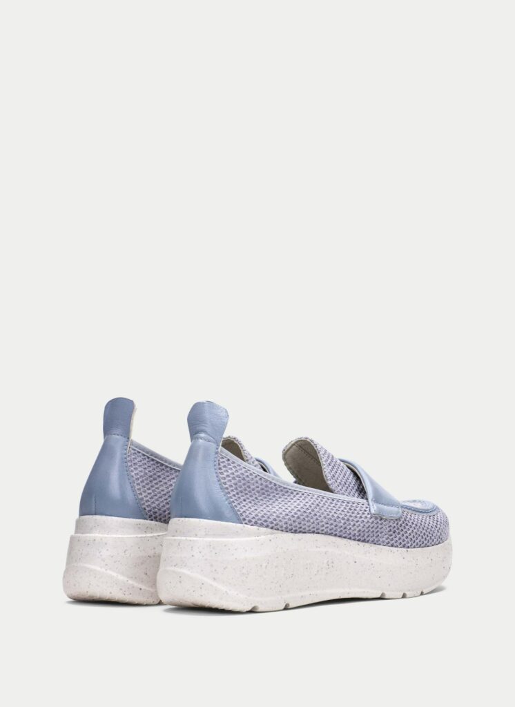 mocasin sostenible denim