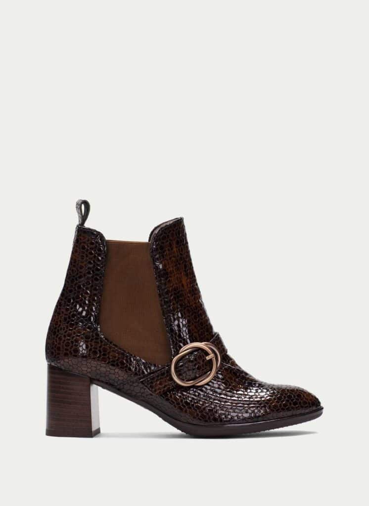 botines con tacón Hispanitas