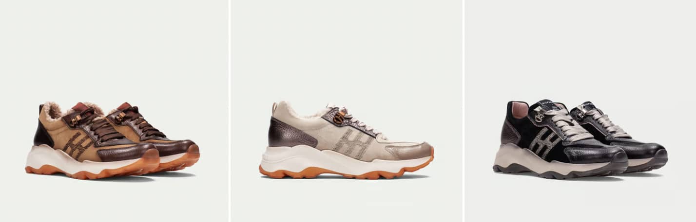 deportivas metalizadas