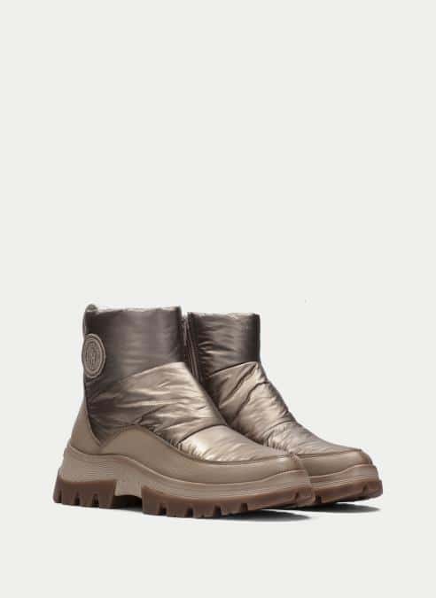 botines acolchados