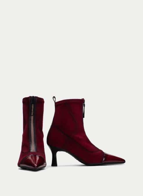 botines rojos Hispanitas