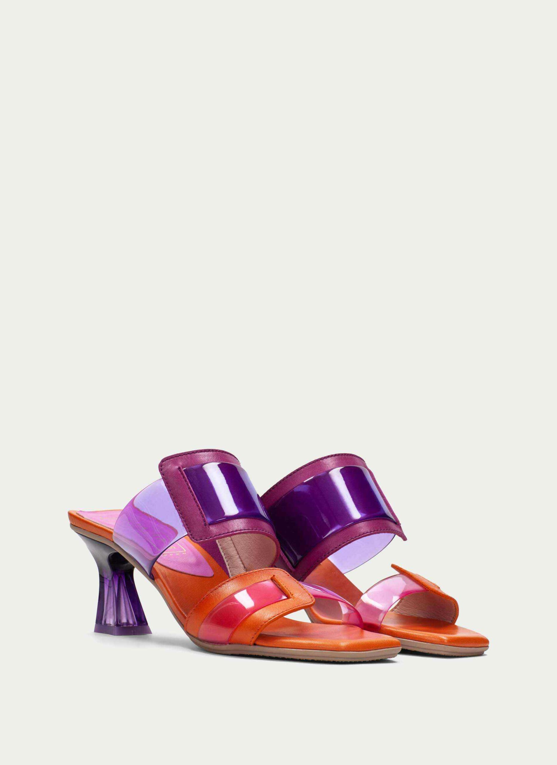 sandalias tacón bajo Hispanitas