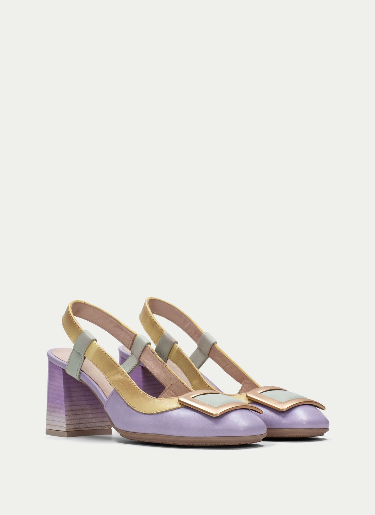 zapatos destalonados de tacon medio modelo australia