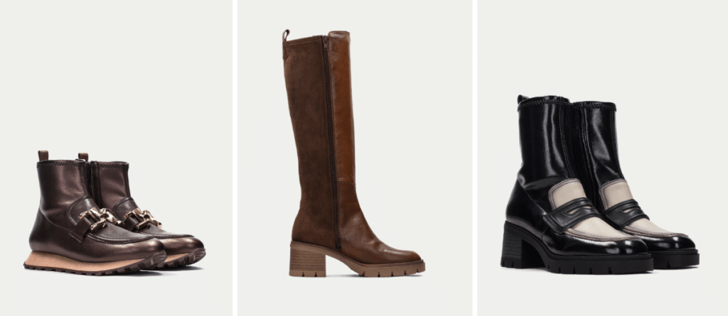 Botas y botines de nueva colección de Hispanitas
