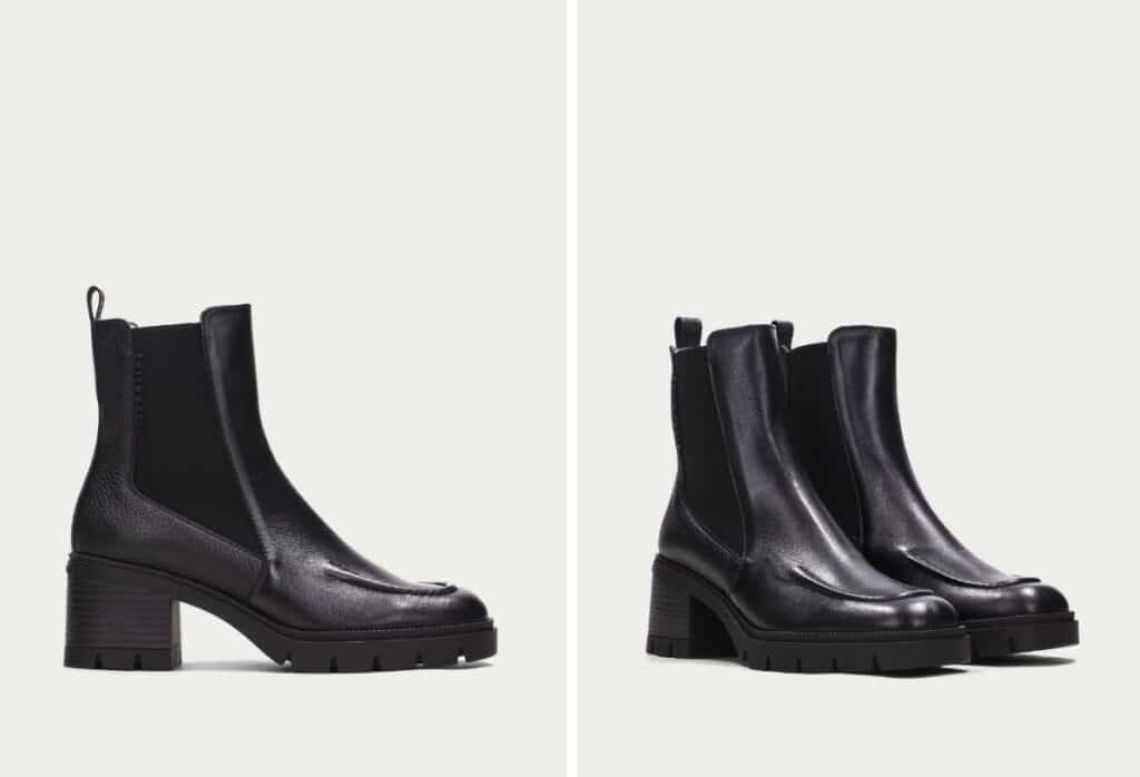 Botines de tacón cómodos para mujer