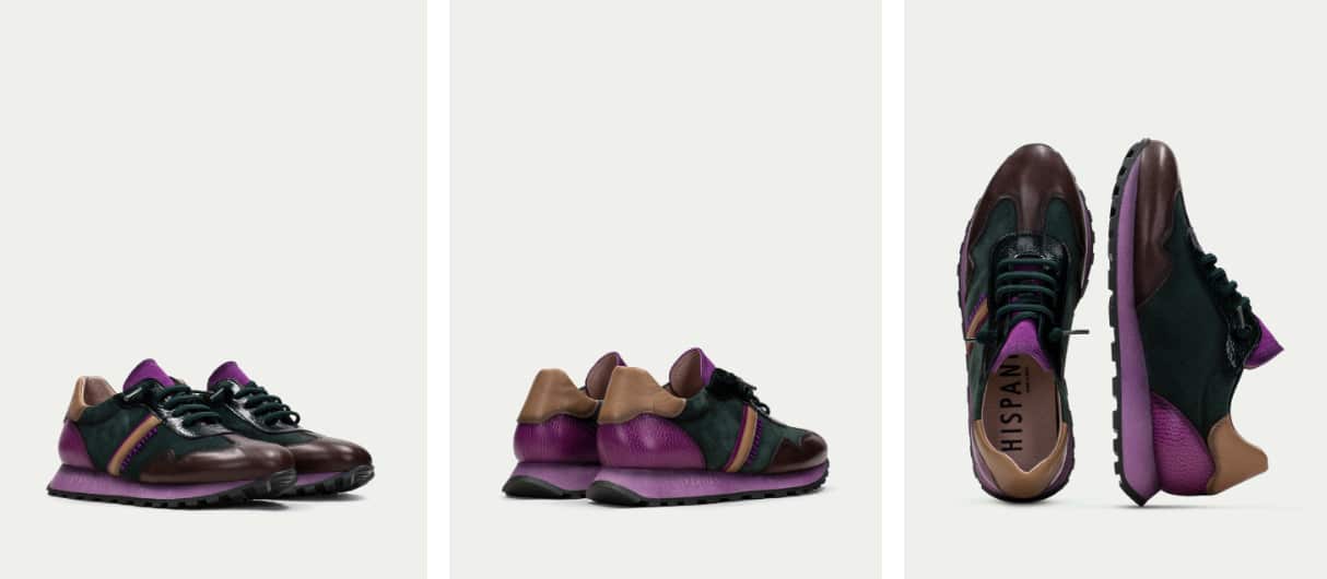 Zapatillas multicolores para mujer