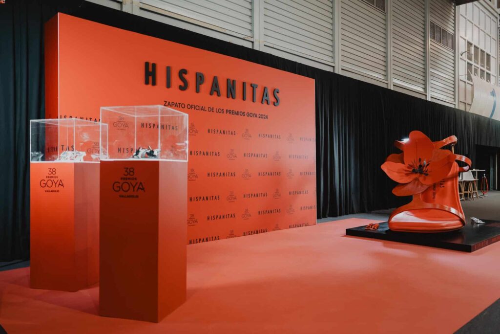 Stand de Hispanitas en los Goya 2024