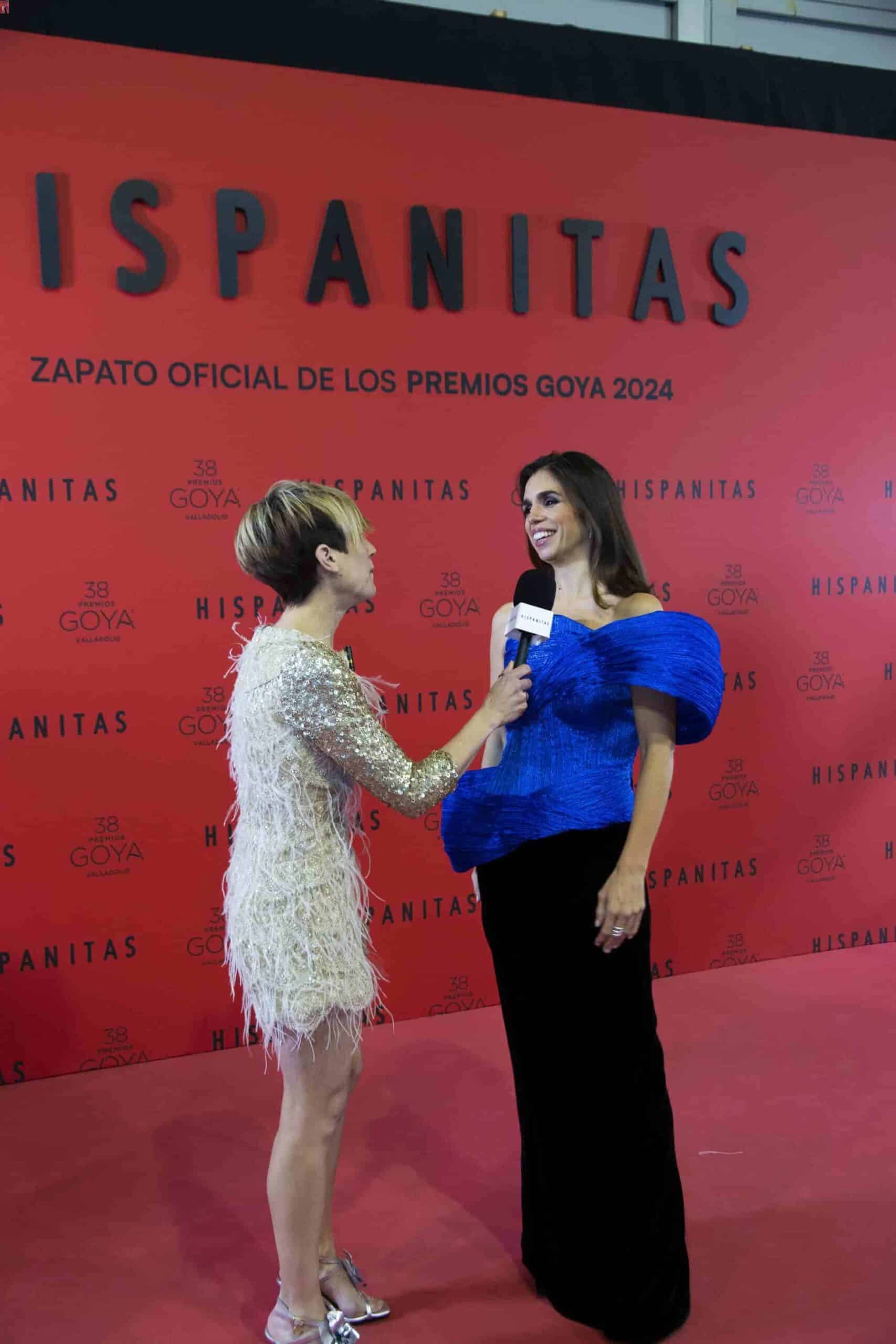 Premios Goya 2024: entrevistas con Hispanitas como patrocinador
