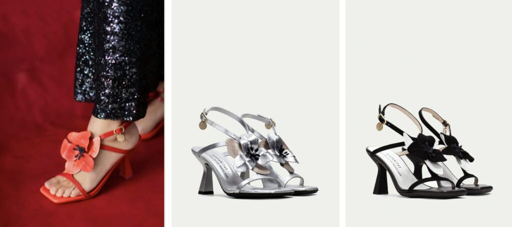 Sandalias oficiales de los premios Goya 2024 de Hispanitas