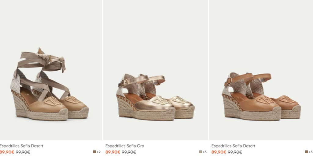 espadrilles en rebajas en hispanitas