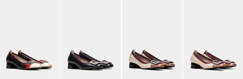 zapatos cómodos marrones hispanitas