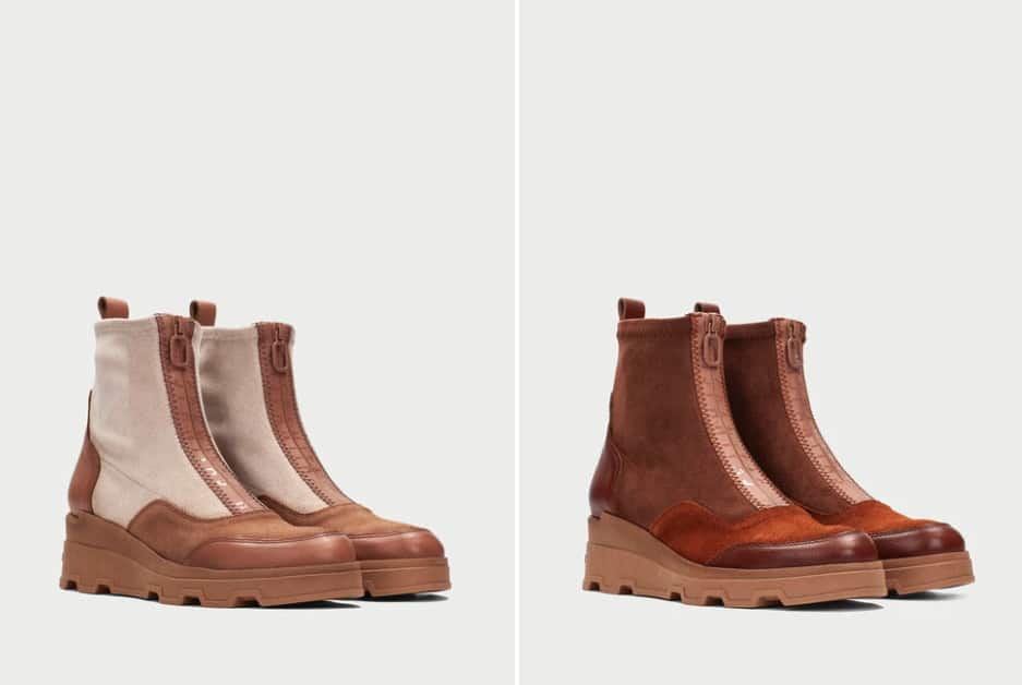 botines para combinar con marrón