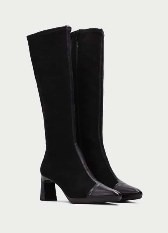 botas altas negras