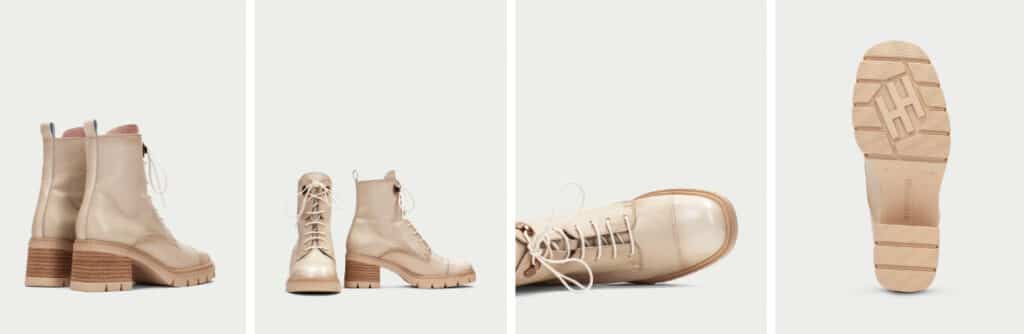 botines blancos para faldas