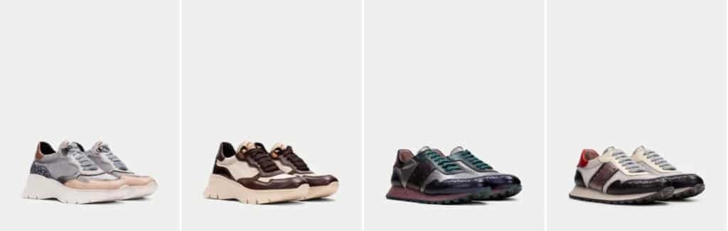 zapatos multicolor