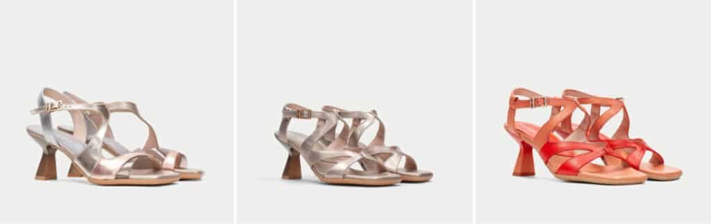 sandalias verano con tacón