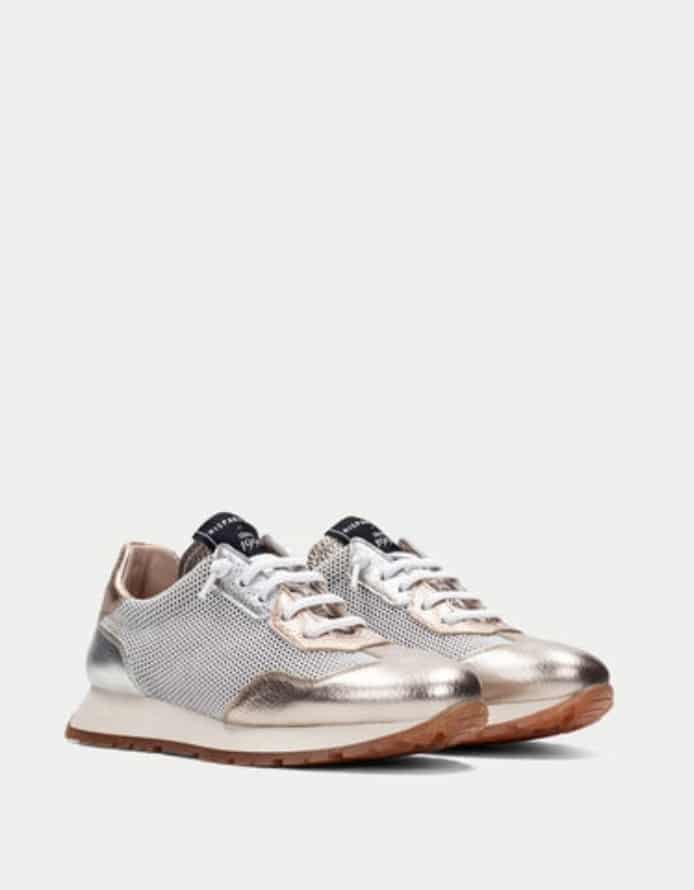 zapatillas metalizadas