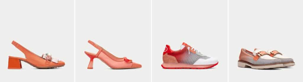 zapatillas para tonos rosas