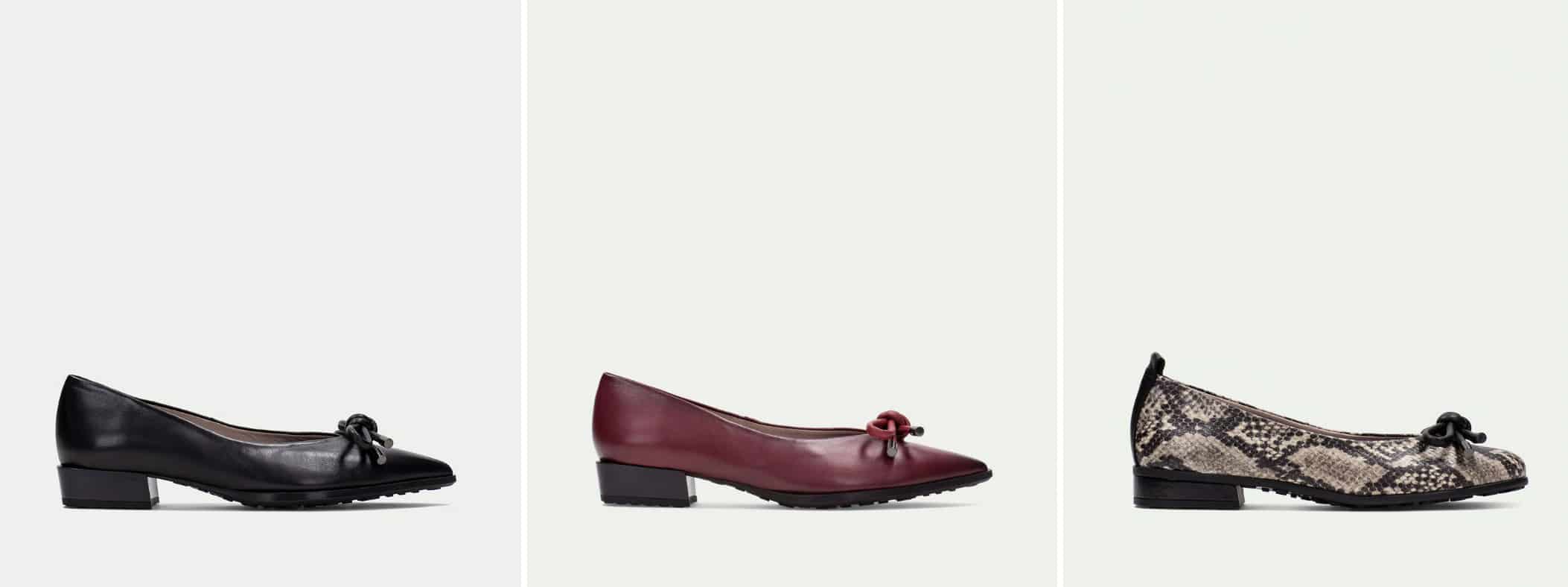 bailarinas para vestido negro