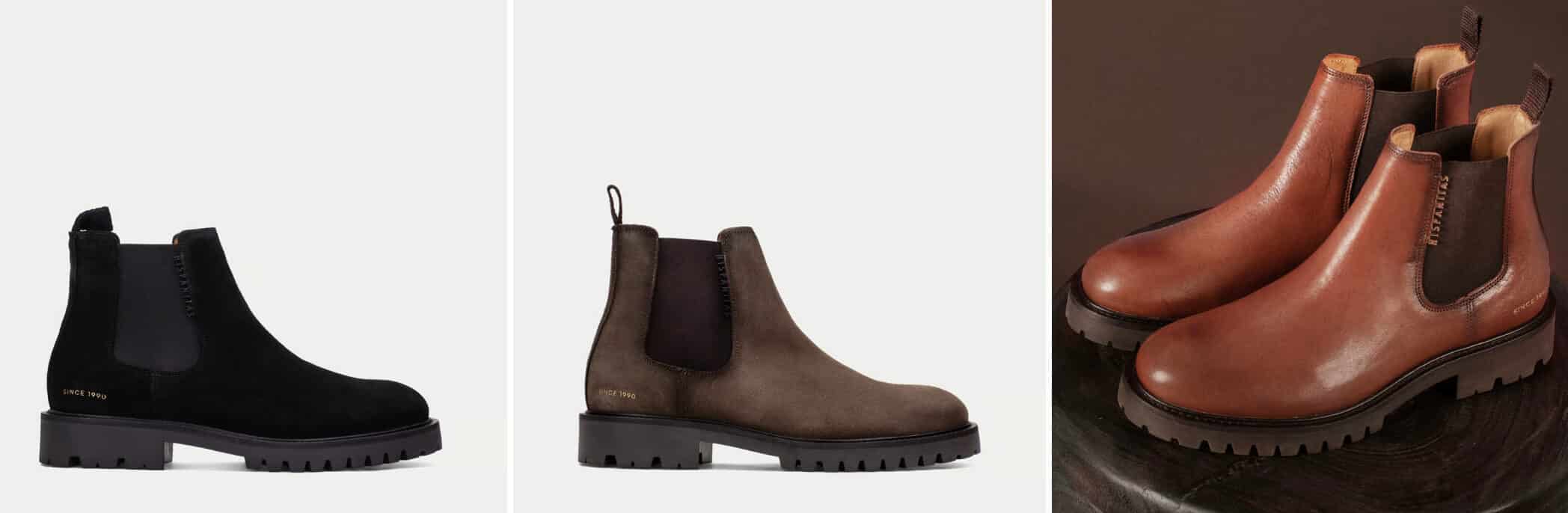 botines chelsea para padre