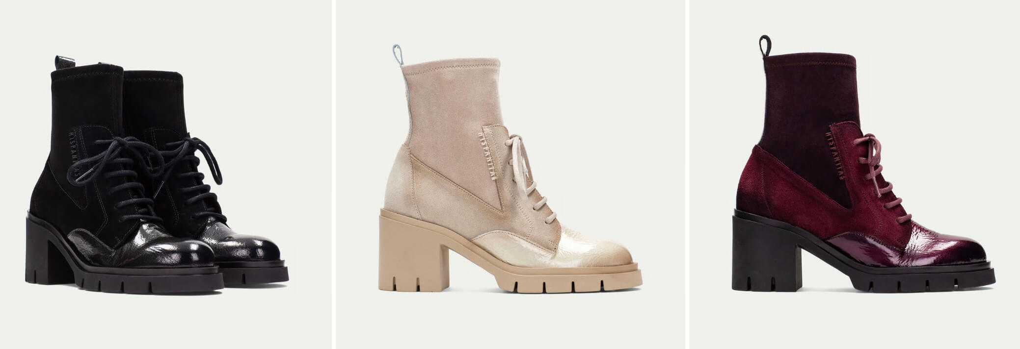 plataformas con tacón ancho