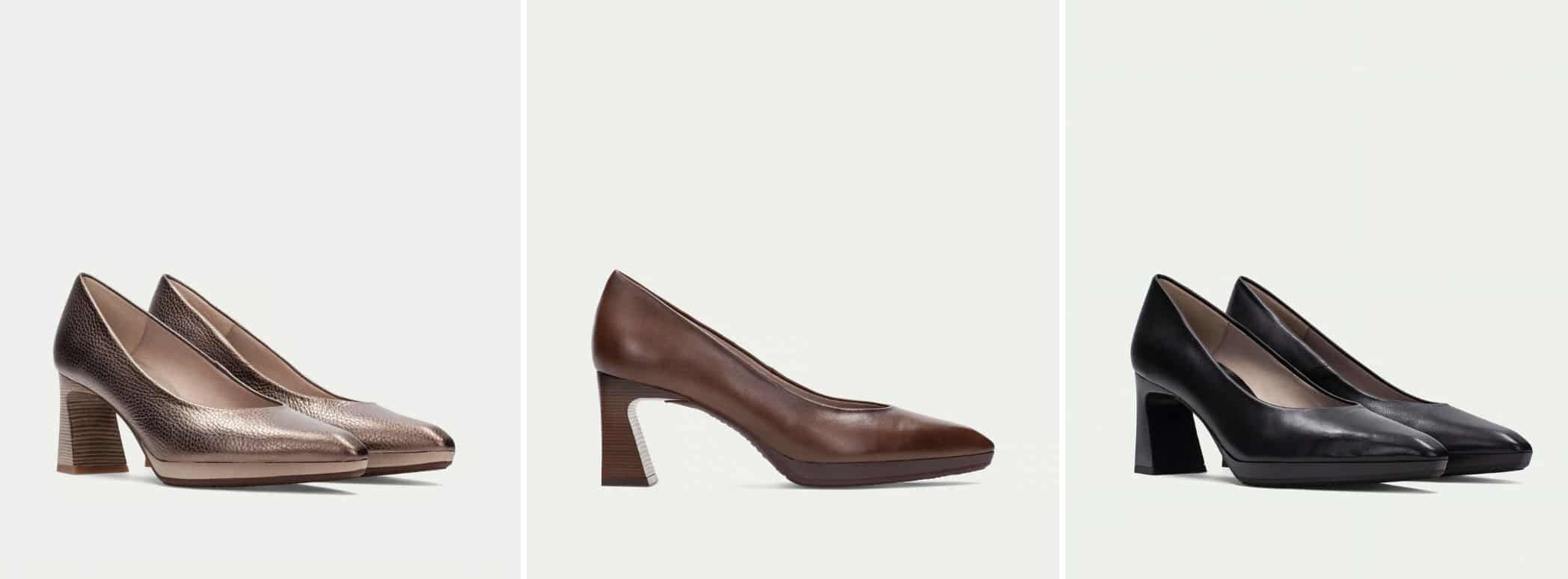 zapatos salón para vestido negro